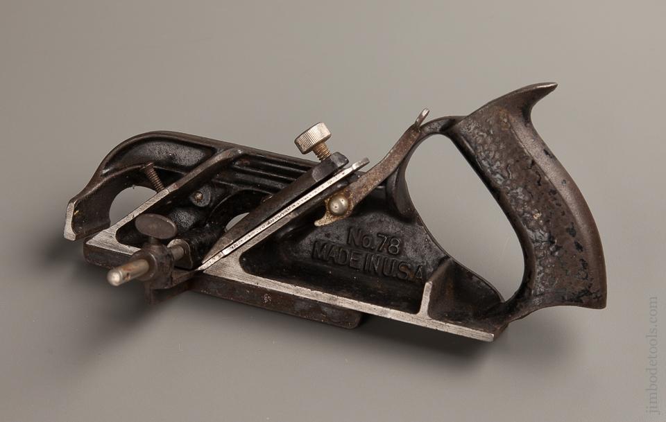 STANLEY No. 78 Duplex, Rabbet, and Filletster Plane - 77206
