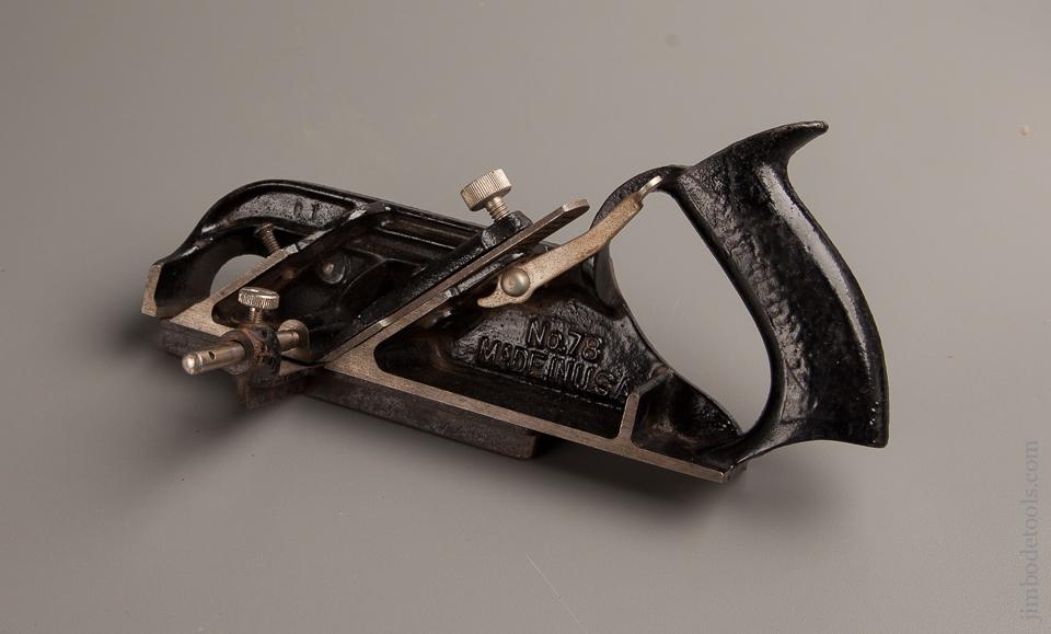 STANLEY No. 78 Duplex, Rabbet, and Filletster Plane - 77207