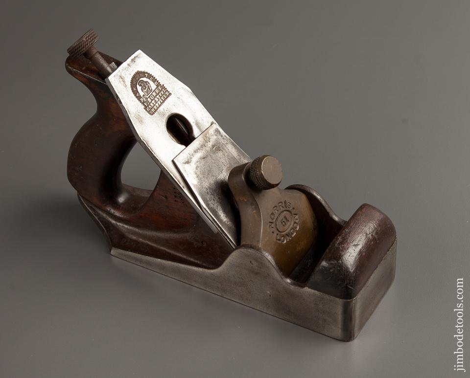 NORRIS No. 51 Iron Smooth Plane with Walnut Infill - 77214