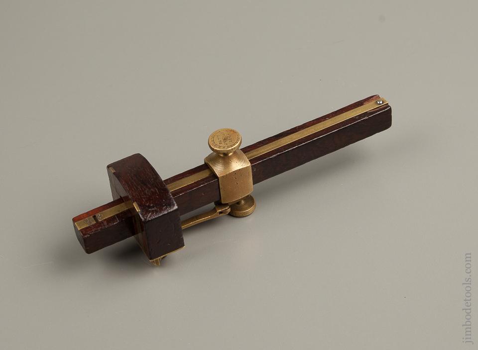 Rare! BLAISDEL Patent June 23, 1868 Articulating Marking Gauge - 77220