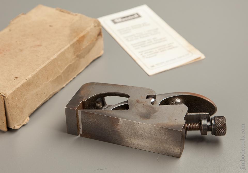 RECORD No. 077 Bull Nose Plane in Original Box UNUSED - 77229
