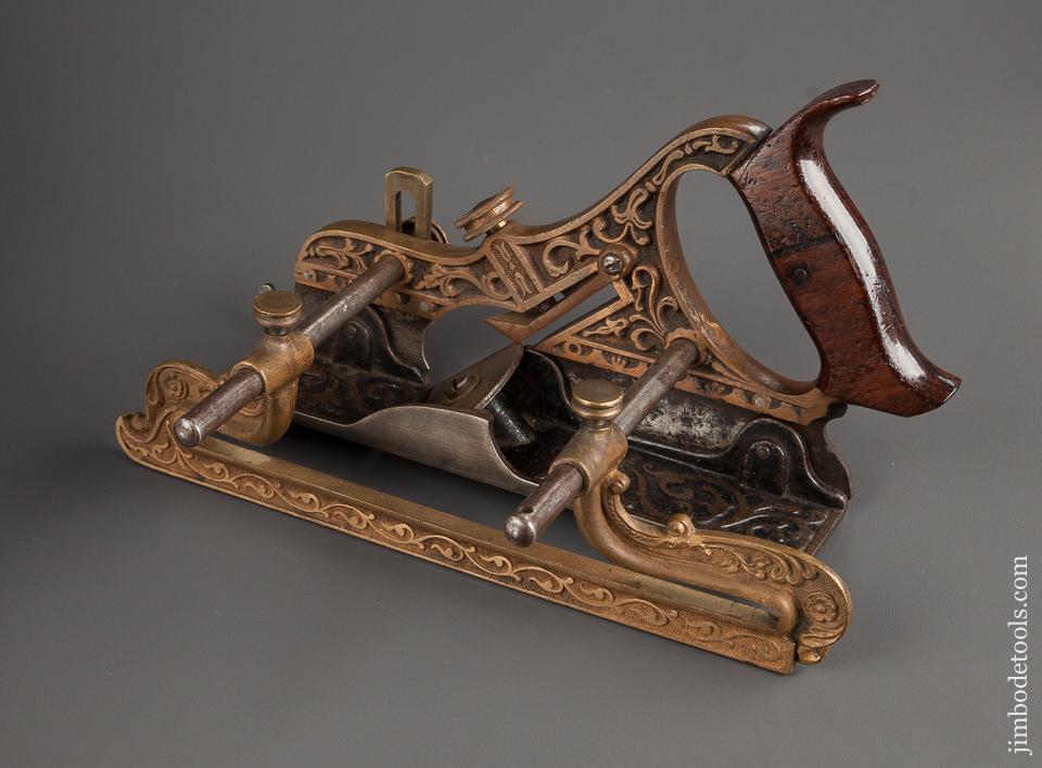 Fine! MILLERS Patent No. 42 Gunmetal Plow and Filletster Plane - 77240U