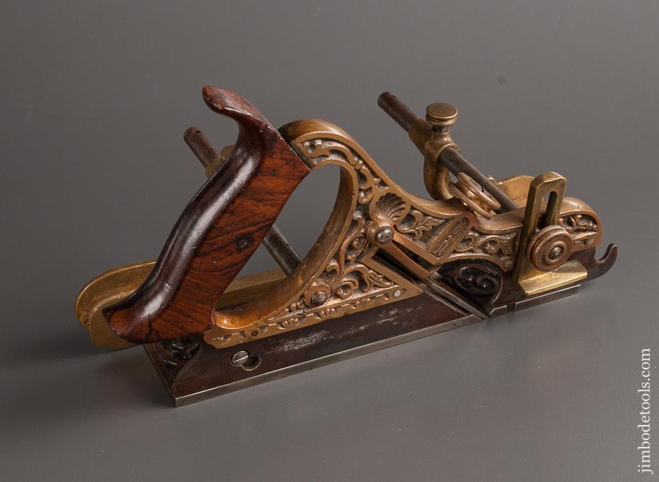 Fine! MILLERS Patent No. 42 Gunmetal Plow and Filletster Plane - 77240U