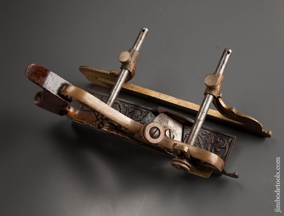 Fine! MILLERS Patent No. 42 Gunmetal Plow and Filletster Plane - 77240U
