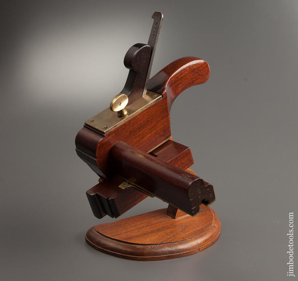 Gorgeous Mahogany Falconer Style Coach maker's Plow Plane - 77243U