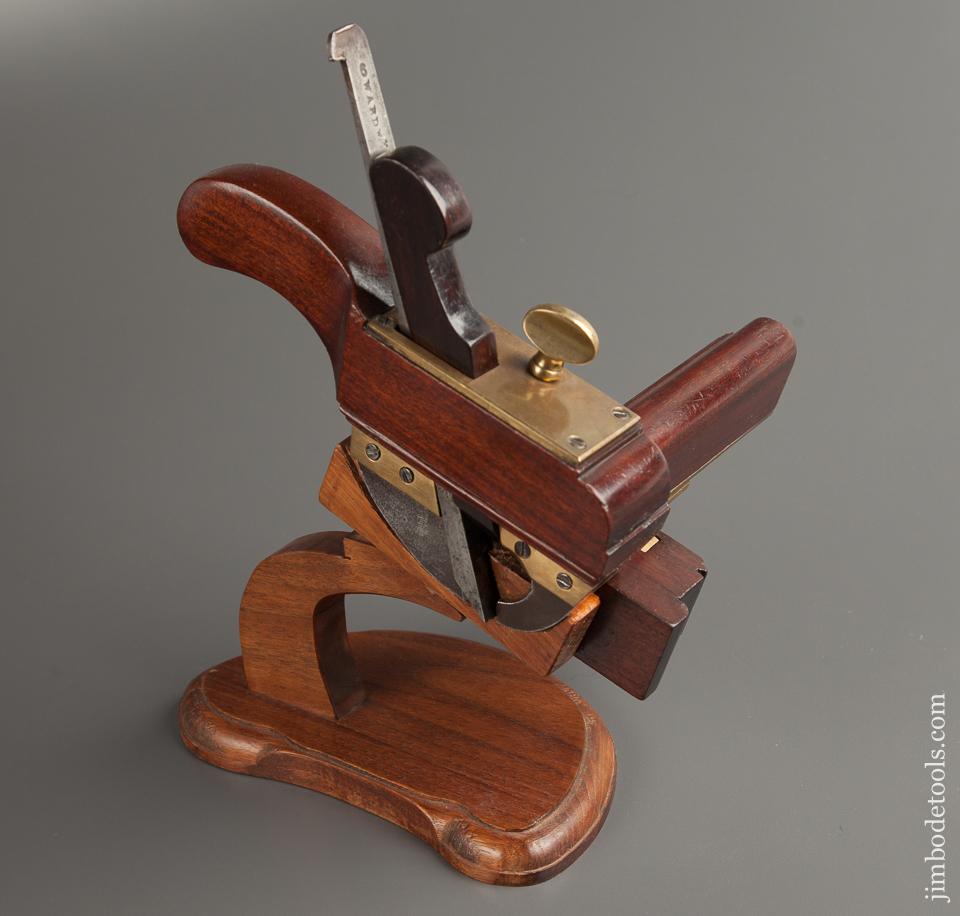 Gorgeous Mahogany Falconer Style Coach Maker's Plow Plane - 77243U