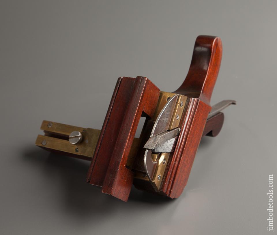 Gorgeous Mahogany Falconer Style Coach Maker's Plow Plane - 77243U