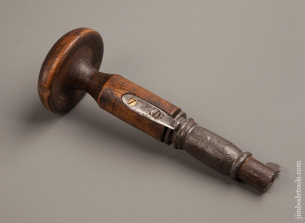 Pewter and Steel Bow Drill - 77258