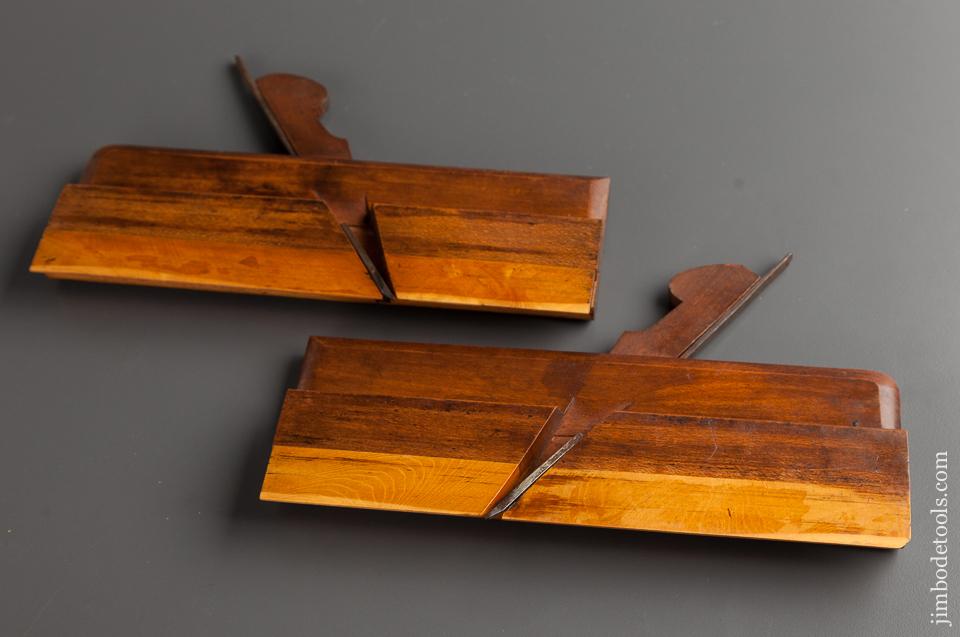KING & PEACH HULL Pair of Snipe Bill Planes circa 1848-1864 EXTRA FINE - 77264