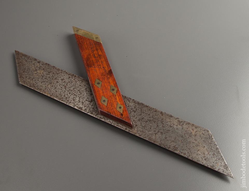 12 inch MOON Mitre Square circa 1795-1851 - 77286