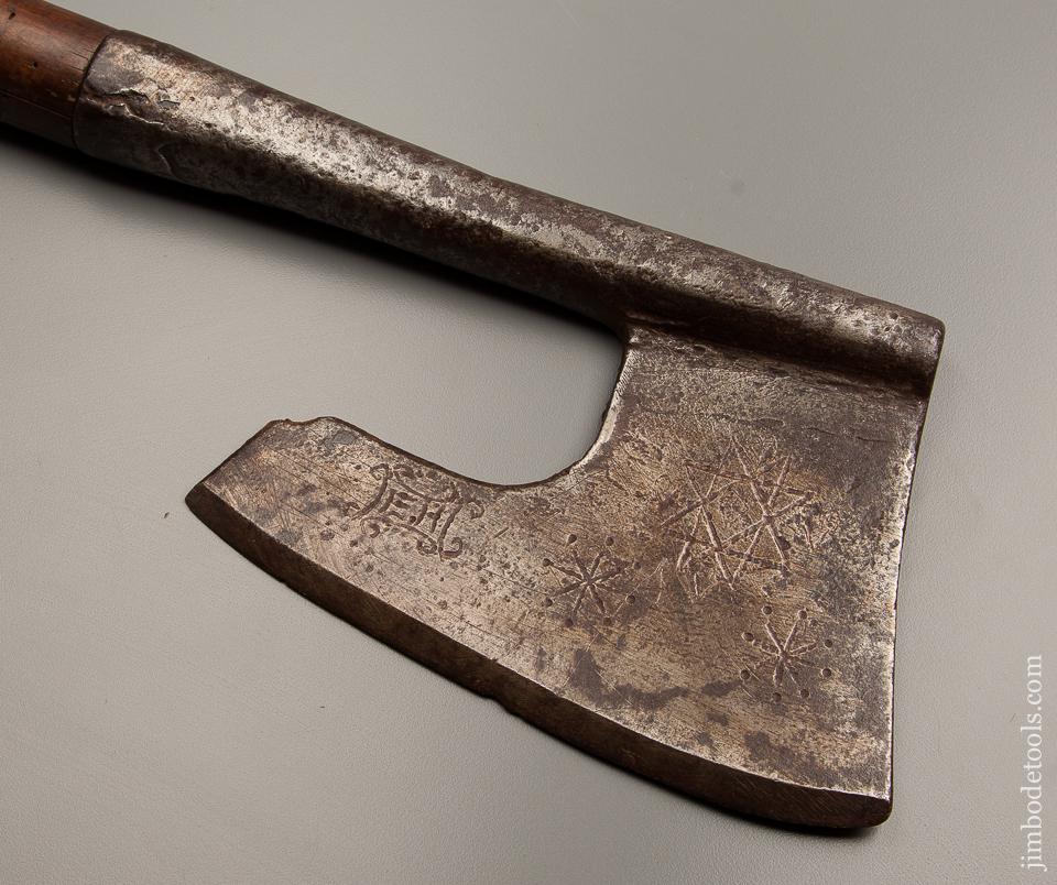 Stunning French Single Bevel 17th/18th Century Side Axe - 77287