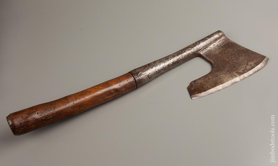 Stunning French Single Bevel 17th/18th Century Side Axe - 77287