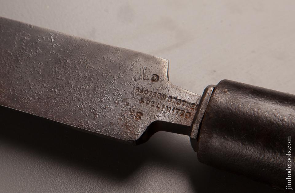 Unusual and Early! 1 1/2 x 30 inch IBBOTSON Heavy Framing Chisel - 77310