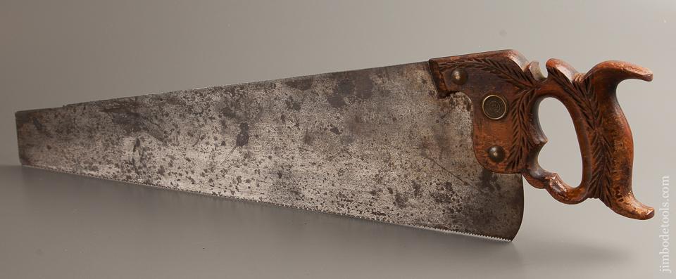 12 point 20 inch Crosscut DISSTON No. 12 London Spring Hand Saw - 77322