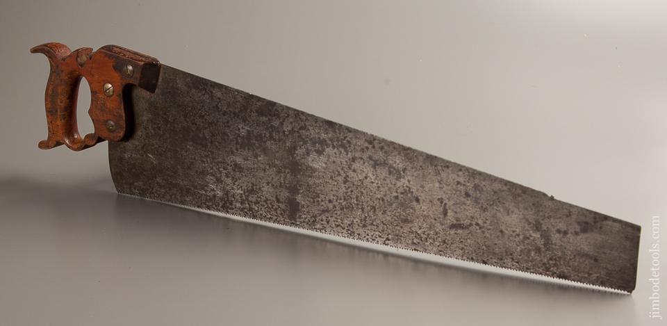 12 point 20 inch Crosscut DISSTON No. 12 London Spring Hand Saw - 77322