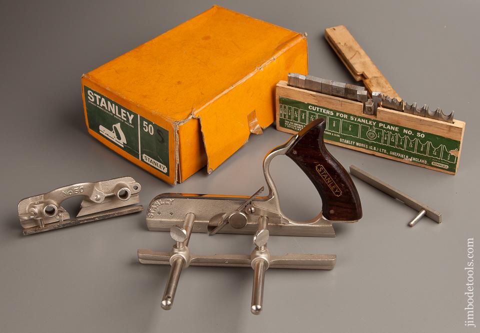 STANLEY No. 50 Light Combination Plane in Original Box -77335