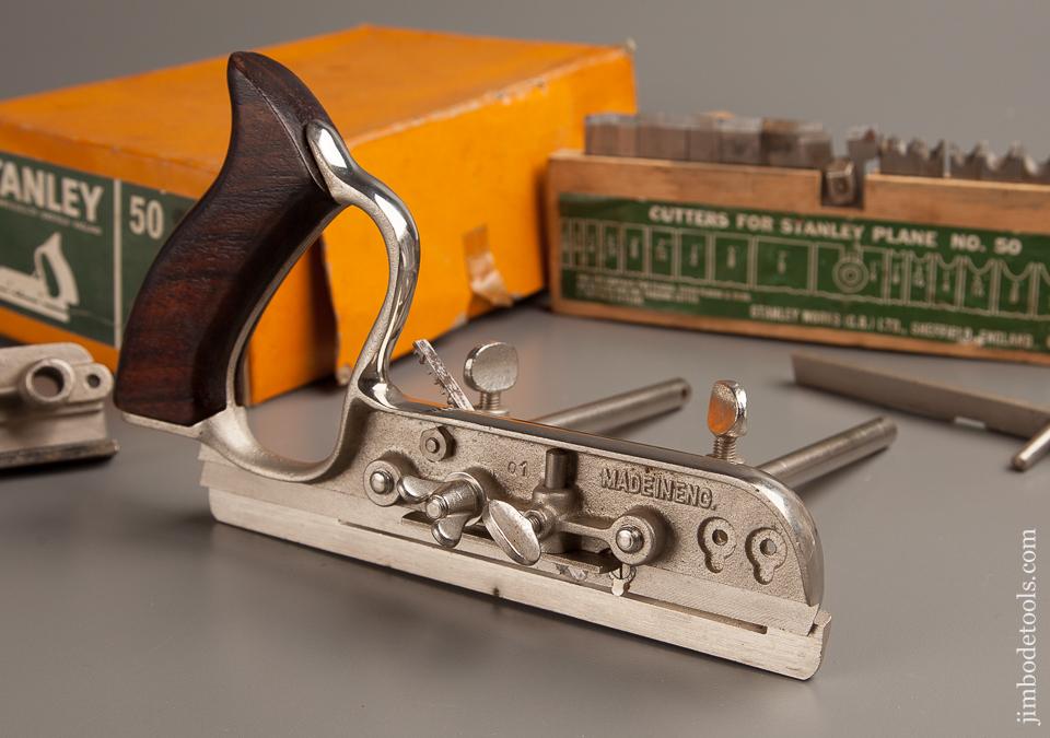 STANLEY No. 50 Light Combination Plane in Original Box -77335