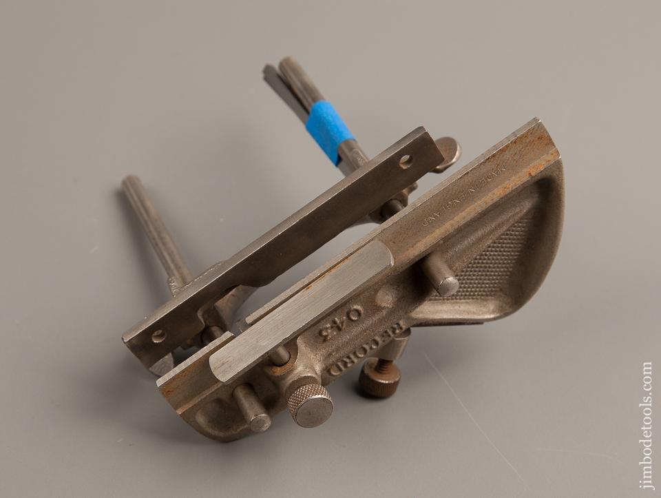 RECORD No. 043 Plough Plane with 3 Cutters - 77336