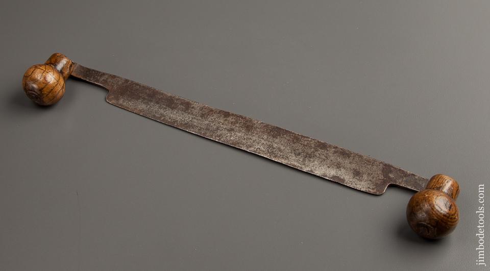 Ornately Decorated 10 inch European Draw Knife -77347