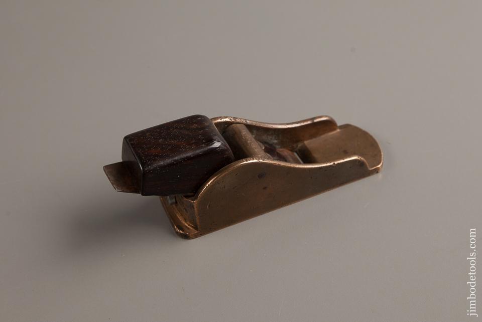 Fine Gunmetal Thumb Plane with Iron by BUCK - 77355