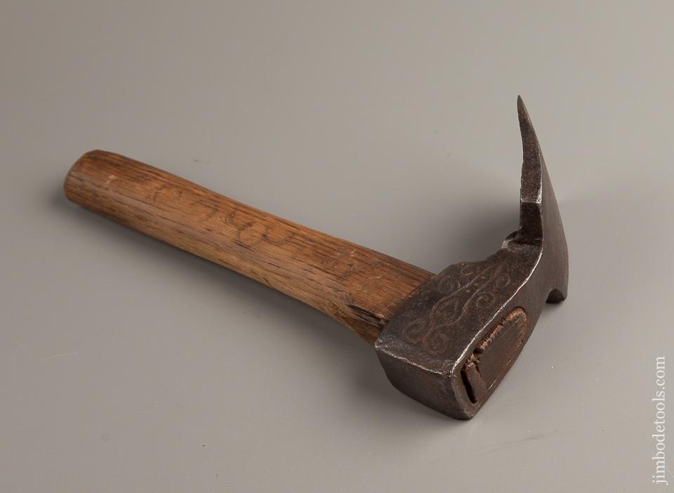 Ornate Decorated Dated 1872 Adze - 77359