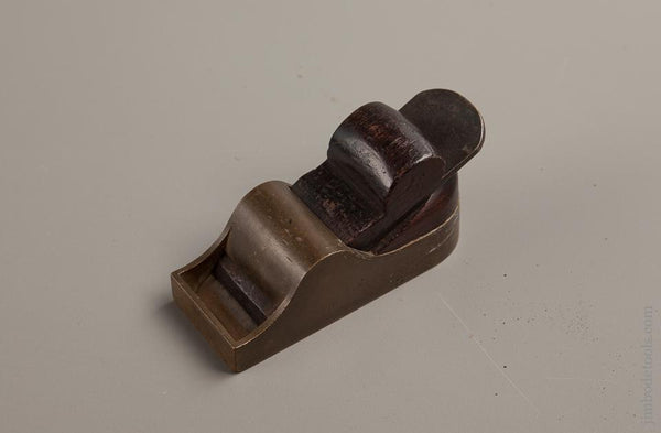 Awesome Gunmetal and Rosewood Thumb Plane - 77372R