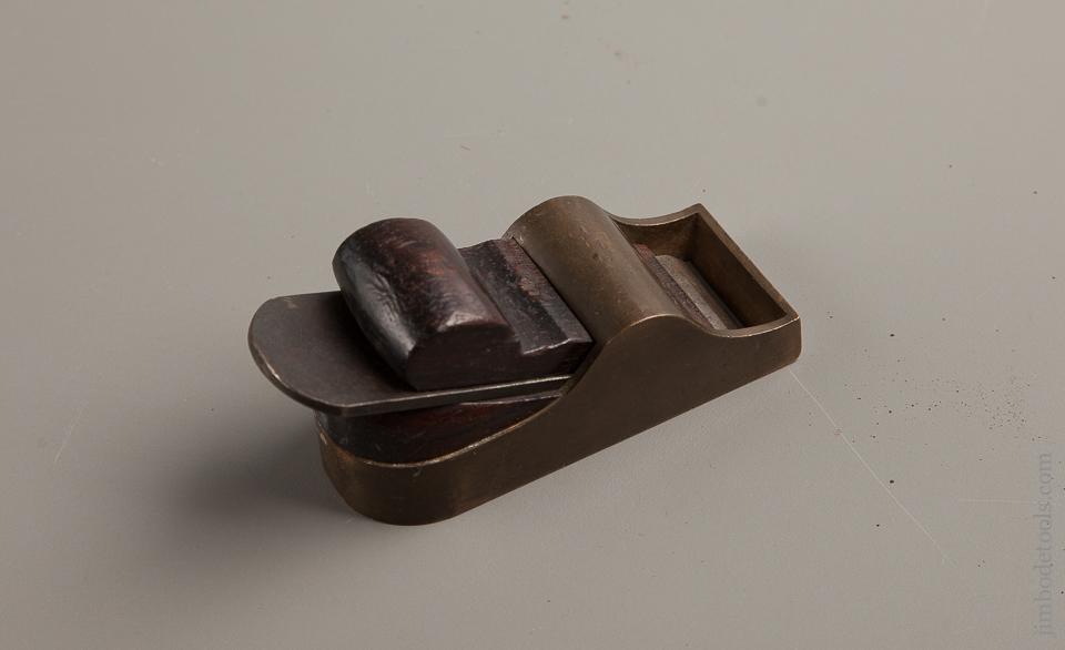 Awesome Gunmetal and Rosewood Thumb Plane - 77372R