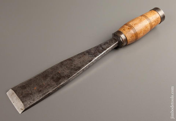 Extra-Fine! FERDIN RUBENS 2 1/2 by 17 inch Boxwood Handled Dutch Framing Slick - 77395R