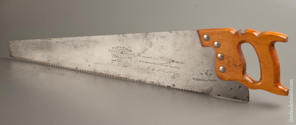 8 point 26 inch ATKINS No. 54 Crosscut Hand Saw - 77406R
