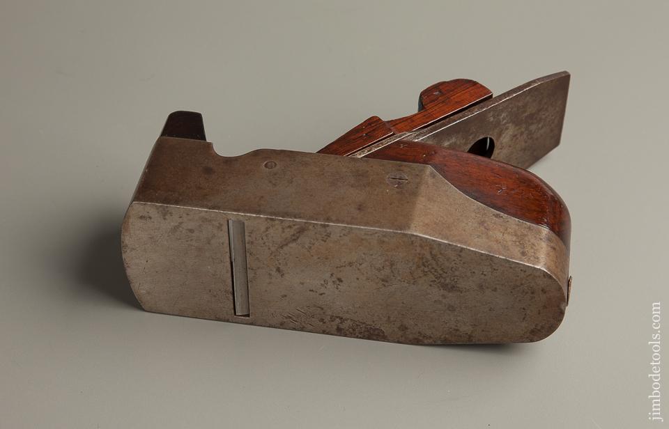 Extra-Fine! Dual Mark Rosewood & Iron Smooth Plane H. SLATER and R. CLARKE - 77412U