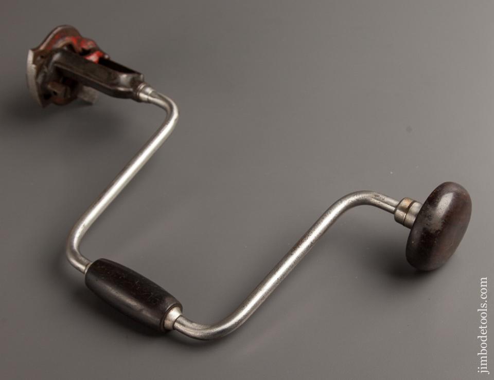 Fine Adjustable MILLERS FALLS Hollow Auger Brace with Depth Stop - 77418R