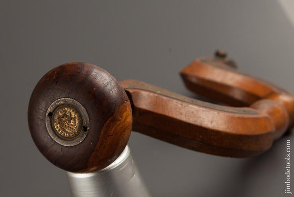 Fantastic NEAR NEW Condition WALTER & CO. Beech and Lignum Plated SHEFFIELD Brace - 77419R