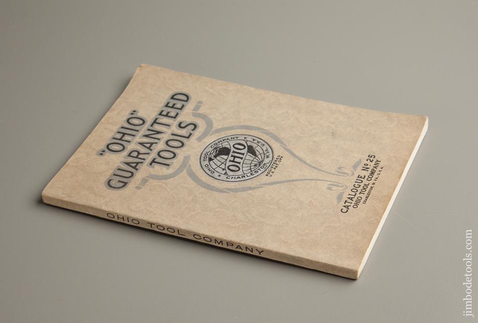Book:  Original! 1914 "OHIO" GUARANTEED TOOLS CATALOGUE NO. 25 by OHIO TOOL COMPANY - 77426R