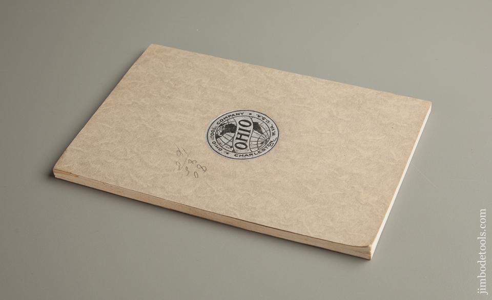 Book:  Original! 1914 "OHIO" GUARANTEED TOOLS CATALOGUE NO. 25 by OHIO TOOL COMPANY - 77426R