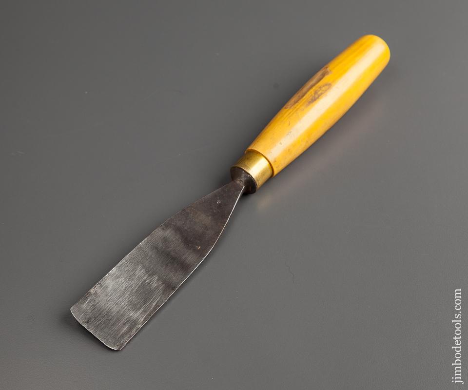 Monster! 1 1/2 x 10 5/8 inch ADDIS No. 4 Boxwood Handled Gouge - 77437