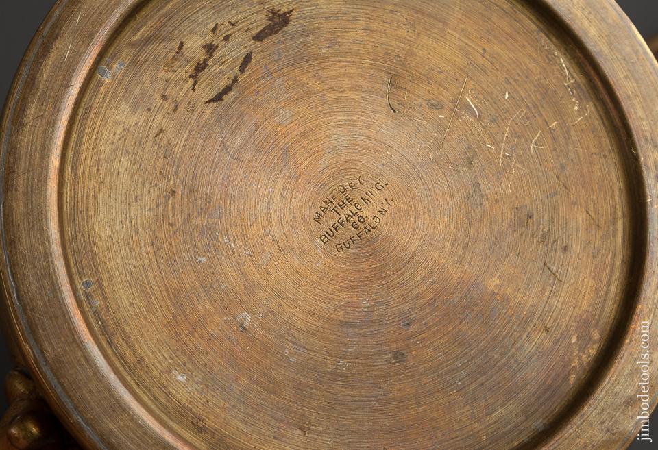 Lovely BUFFALO MFG CO Ornate Brass Oil Can - 77442U