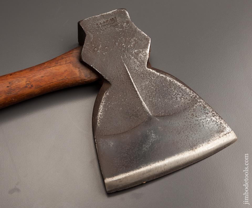 Great Four pound AMERICAN AXE & TOOL CO Single Bevel Side Axe with Phantom Bevels - 77446