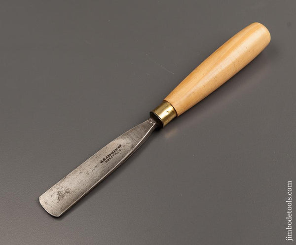 1 x 5 3/8 inch ADDIS No. 6 Boxwood Carving Gouge - 77458