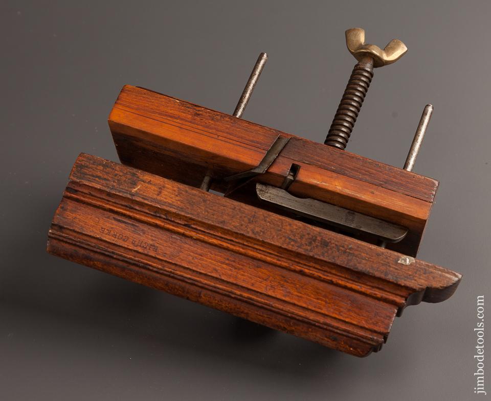 Rare! KIMBERLEY Patent 2848 Sash Filletster Plane by D. KIMBERLEY & SONS circa 1879-99 GOOD+ to FINE - 77468R