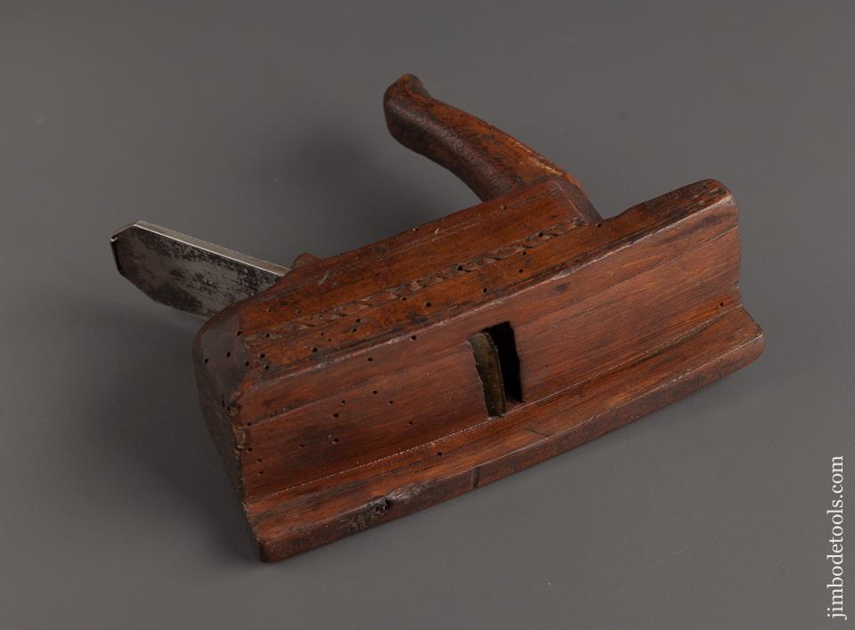 Dated 1838 Carved 6 3/4 inch European Plane - 77475