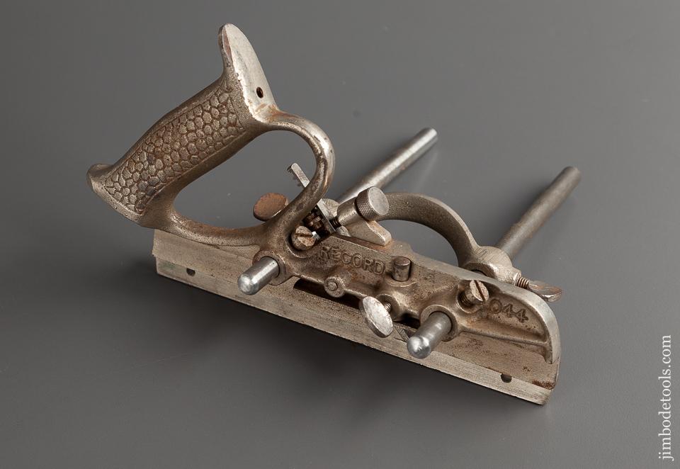FINE User RECORD No. 044 Plough Plane with One Cutter and One Stop - 77540