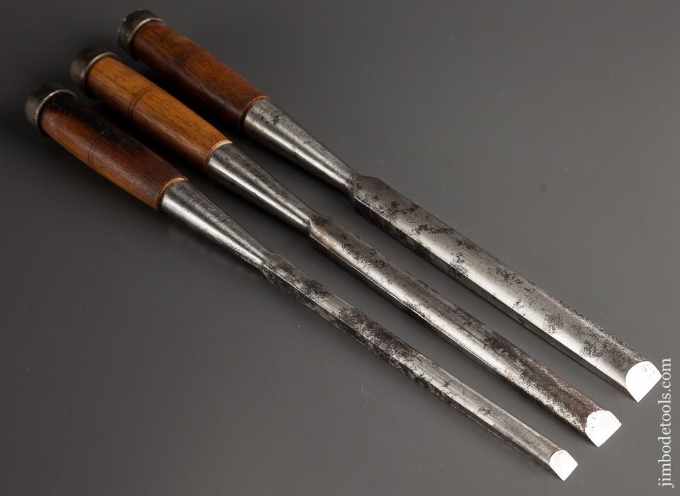 Set of Three L&IJ WHITE Framing Mortise Chisels - 77548