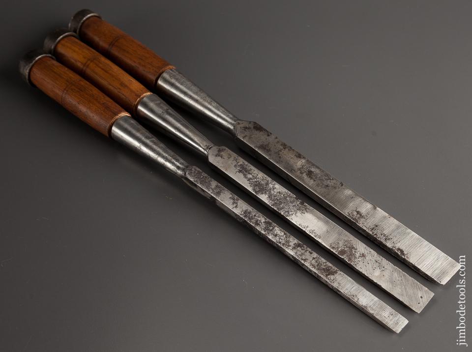Set of Three L&IJ WHITE Framing Mortise Chisels - 77548