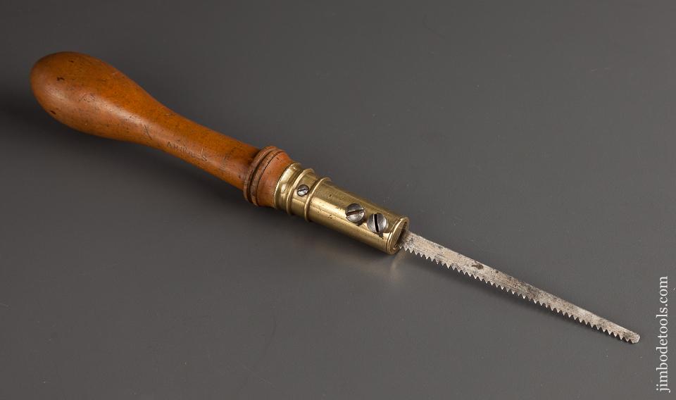 Boxwood and Brass Pad Saw - 77552