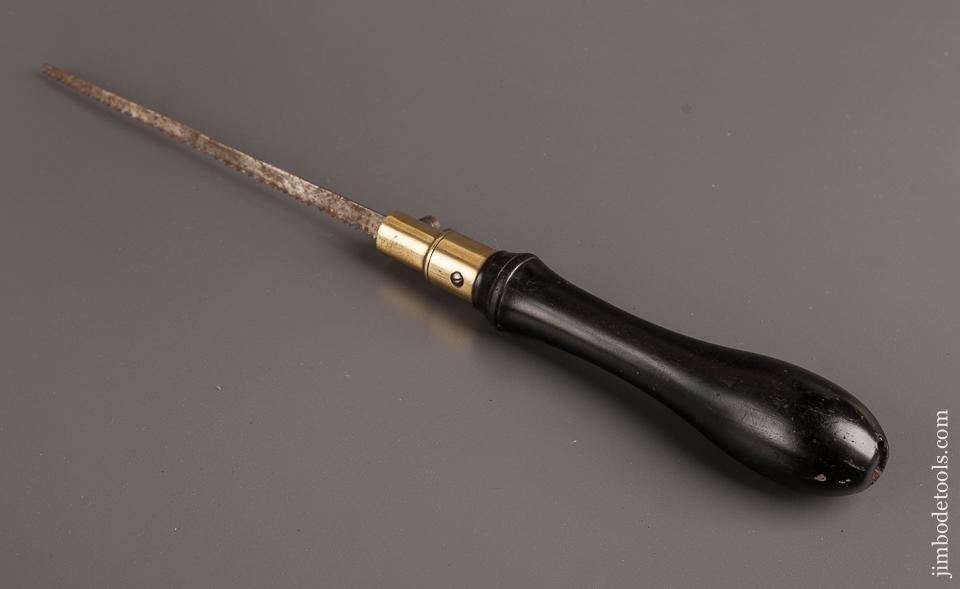 Ebony and Brass Pad Saw - 77553