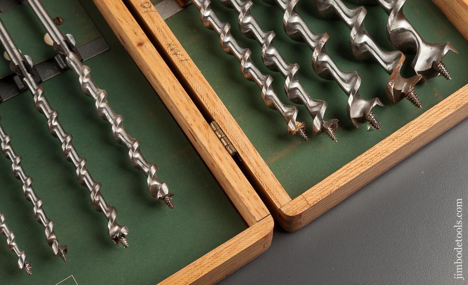 Complete Set of IRWIN Auger Bits in Original Box - 77577