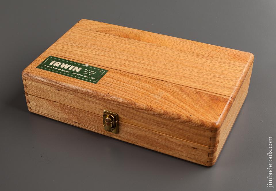 Complete Set of IRWIN Auger Bits in Original Box - 77577