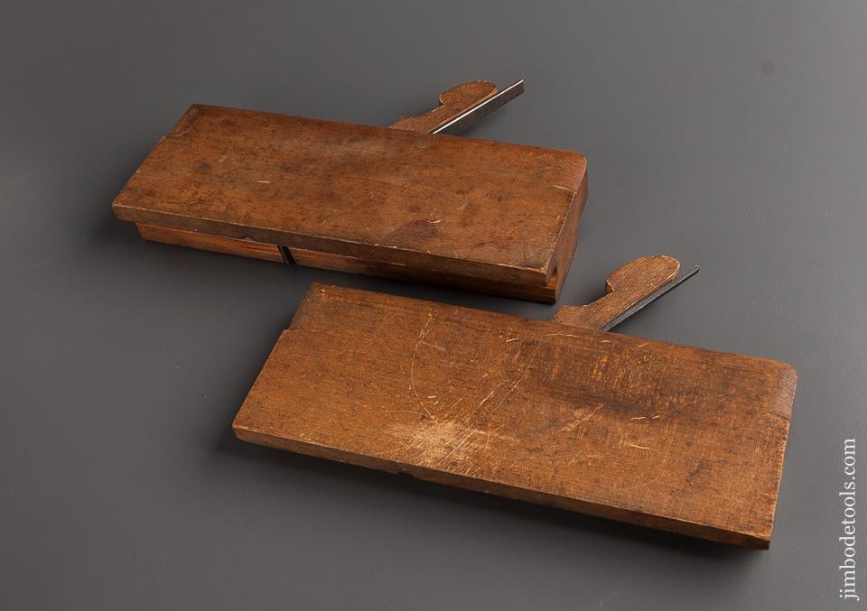 Set of 5/8 inch OHIO TOOL CO Fenced Table Joint Planes circa 1851-1913  GOOD+ - 77608