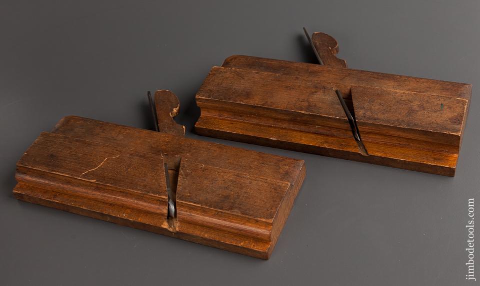 Set of 5/8 inch OHIO TOOL CO Fenced Table Joint Planes circa 1851-1913  GOOD+ - 77608