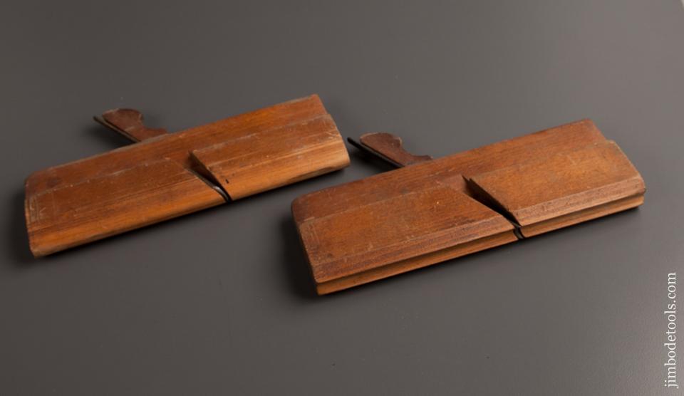 4/8 inch H. CHAPIN UNION FACTORY Table Joint Plane Set circa 1828-97  FINE - 77613R